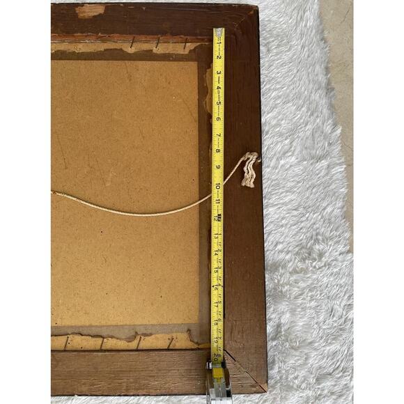 E. Masias Marina In Paita Oil Painting 1923 Peru - Picture 3 of 9